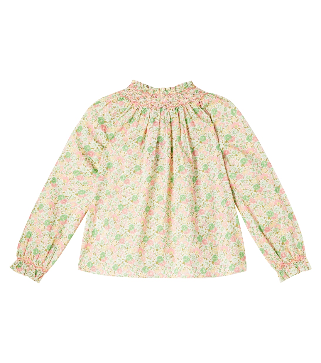 Floral cotton blouse | Bonpoint