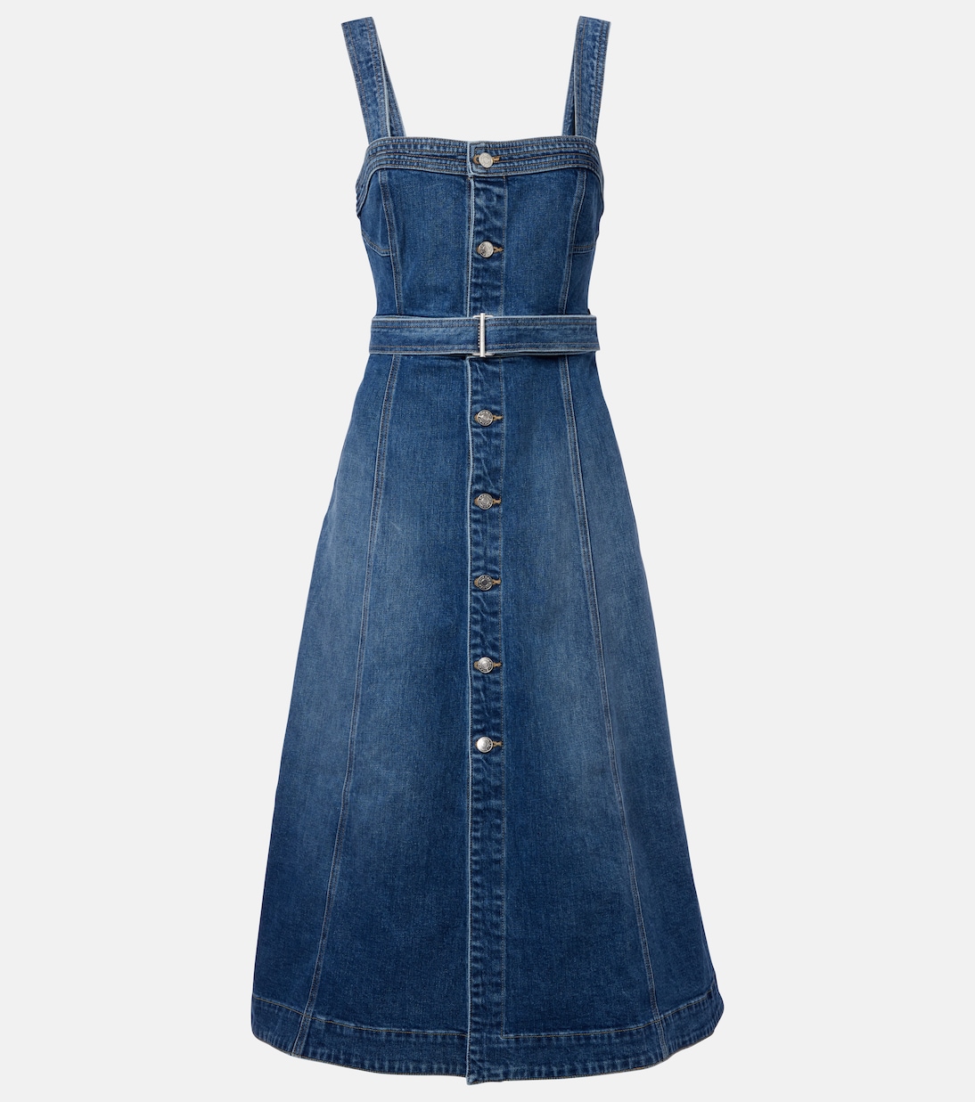 Abito midi di jeans Alba | Simkhai