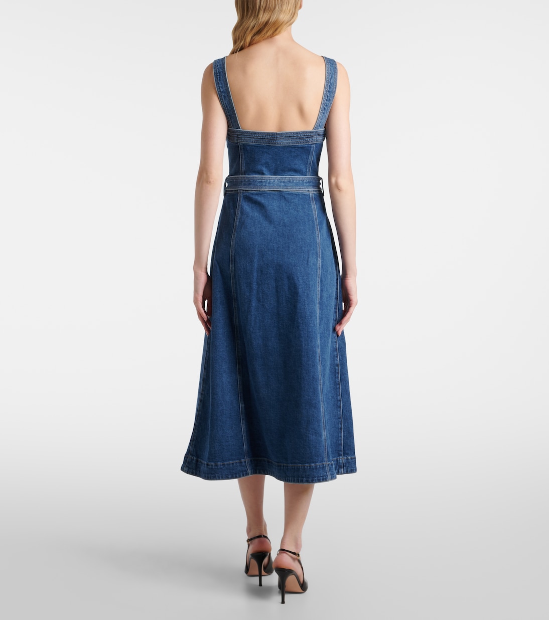 Abito midi di jeans Alba | Simkhai