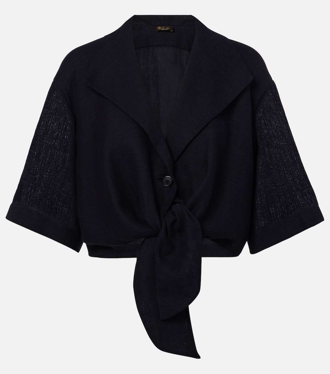 توب من كريب الكتّان Janet | Loro Piana