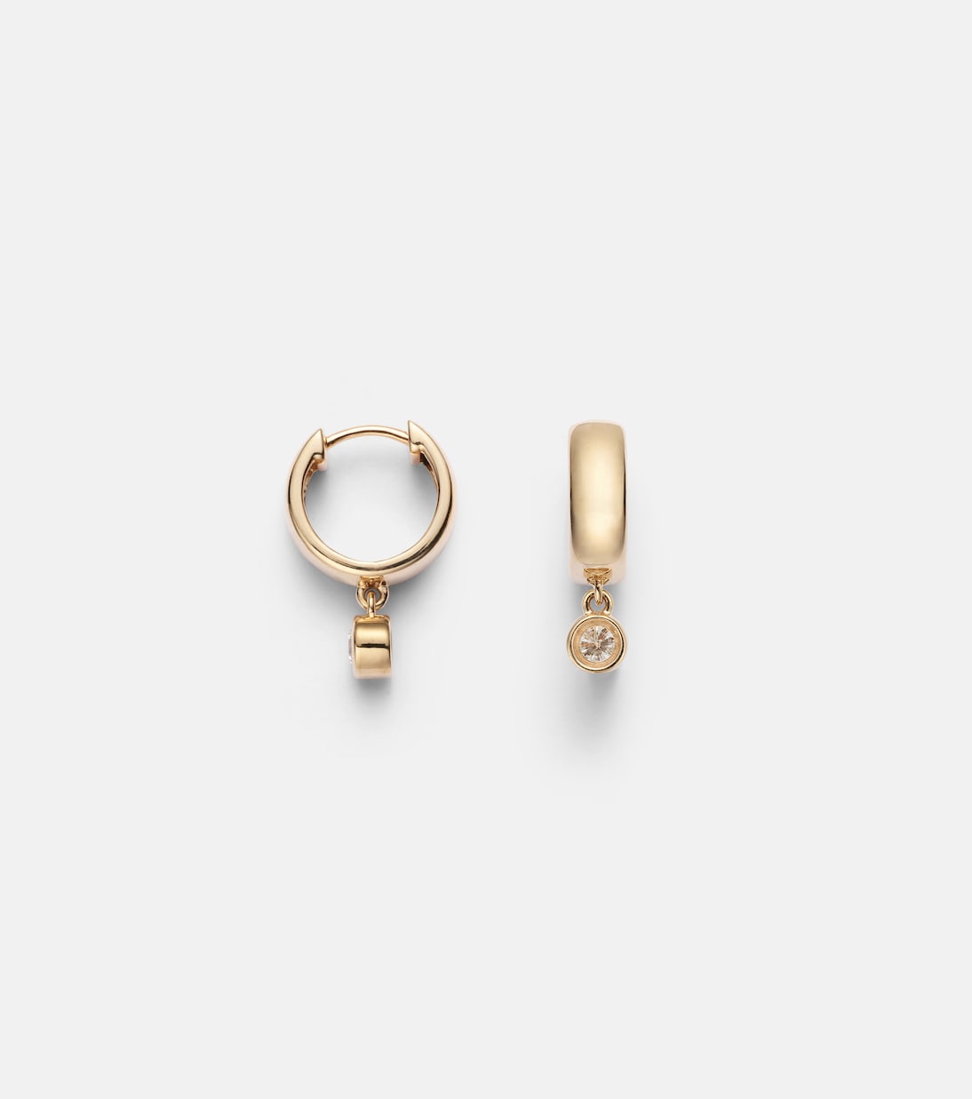 Orecchini in oro 14kt con diamanti | Roxanne First