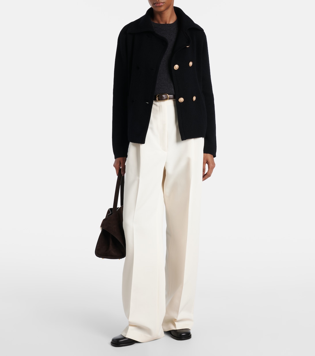 Wool and cashmere jacket | Jardin des Orangers