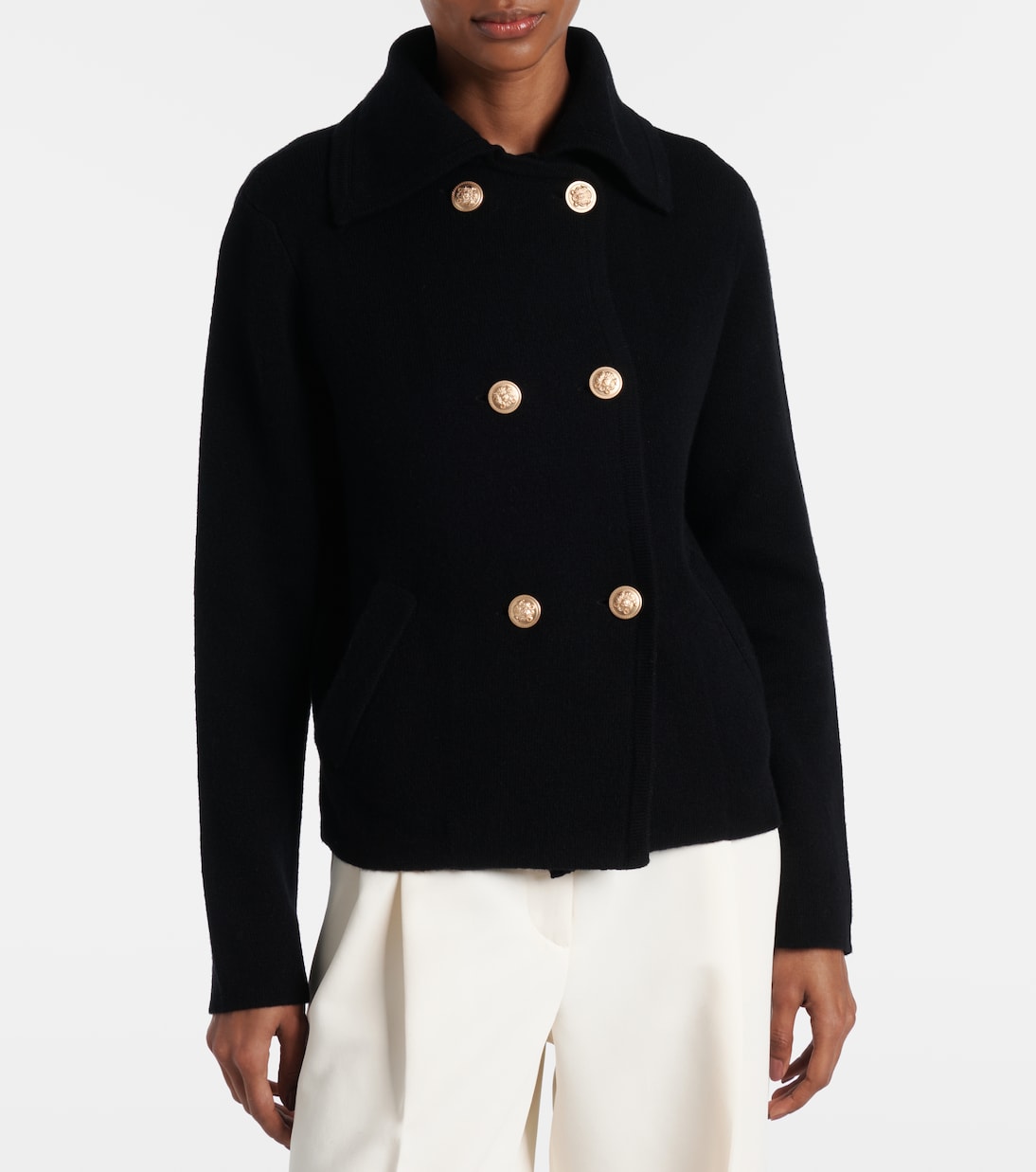 Wool and cashmere jacket | Jardin des Orangers