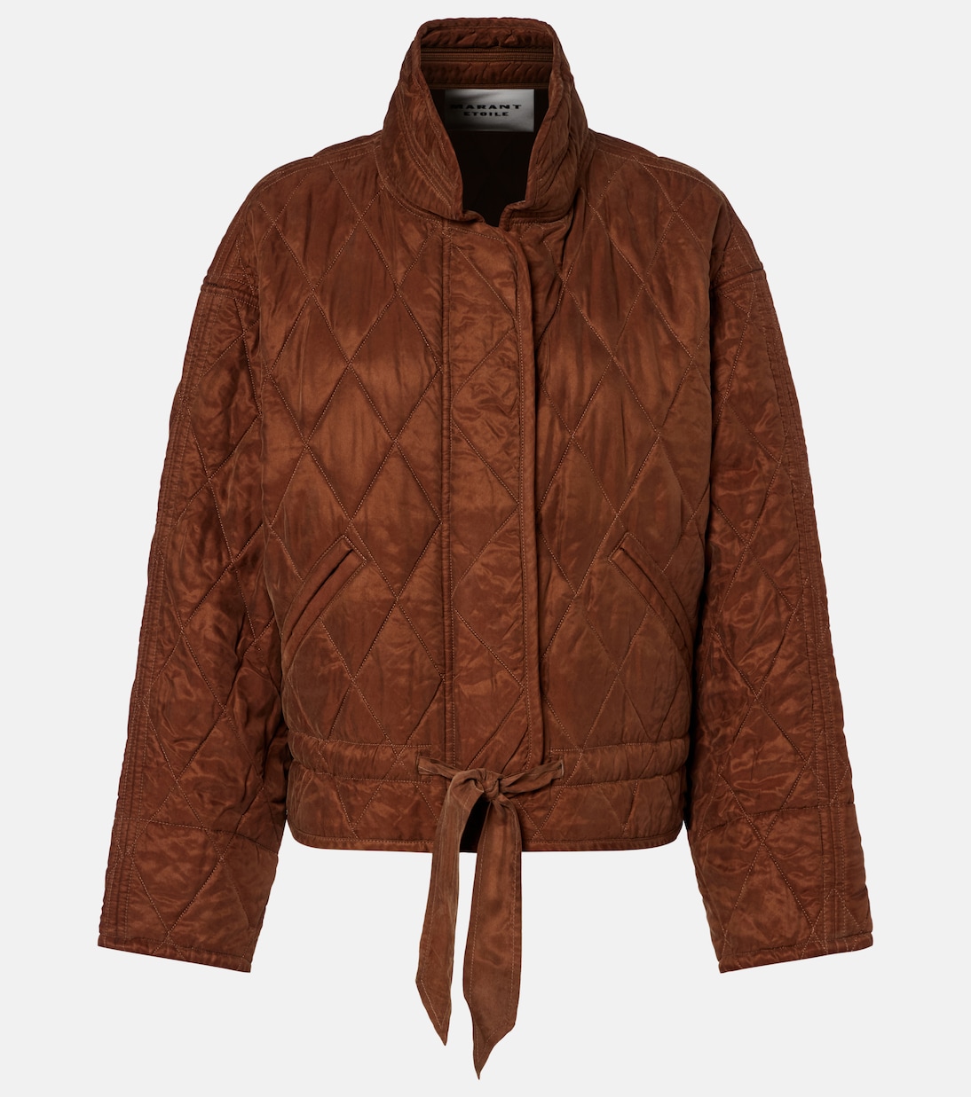 Zakiane quilted satin jacket | Marant Etoile