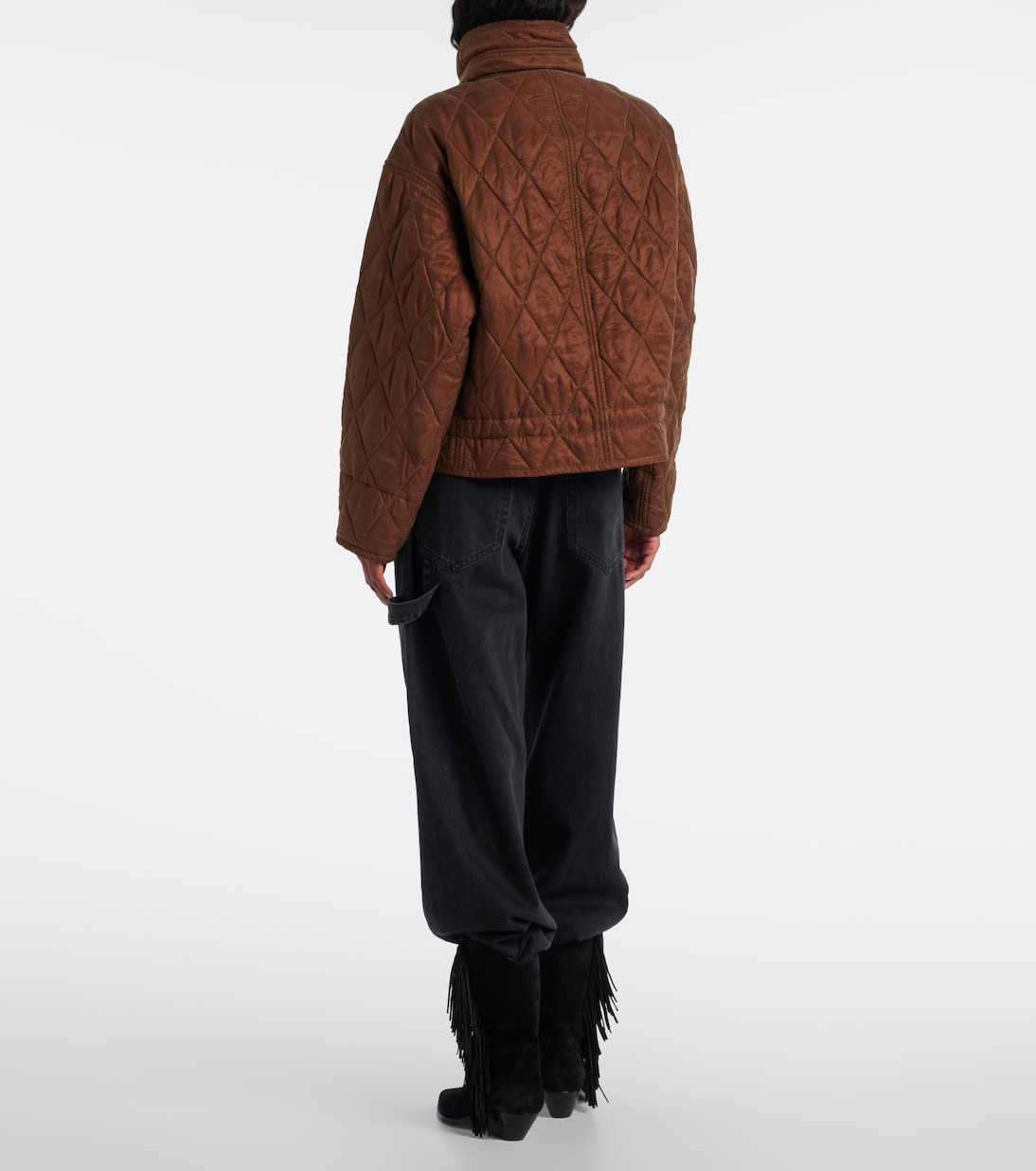Zakiane quilted satin jacket | Marant Etoile