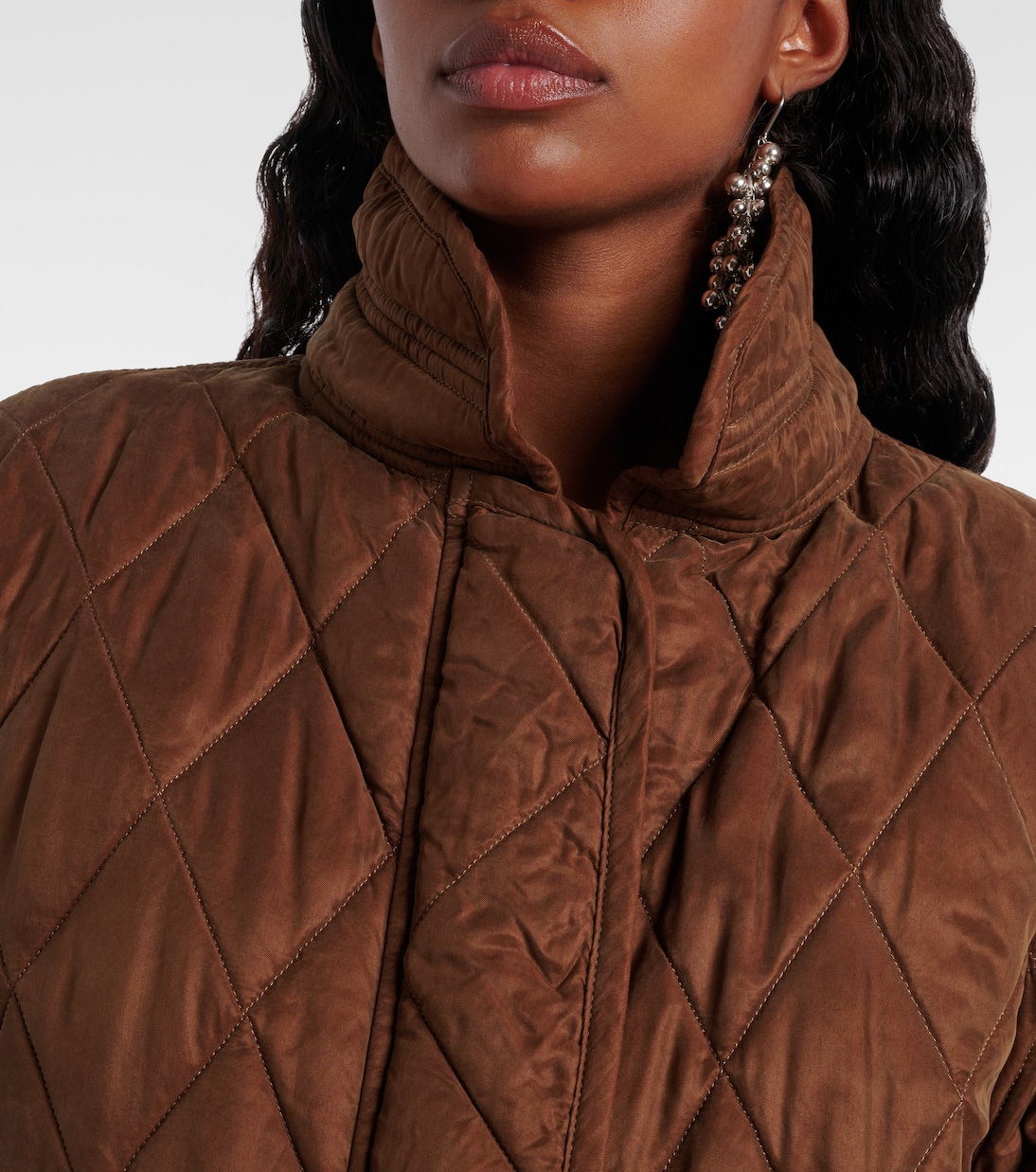 Zakiane quilted satin jacket | Marant Etoile