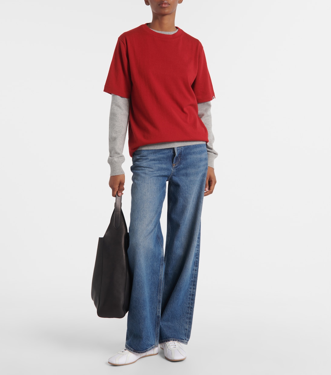 T-shirt James en coton et cachemire | Extreme Cashmere
