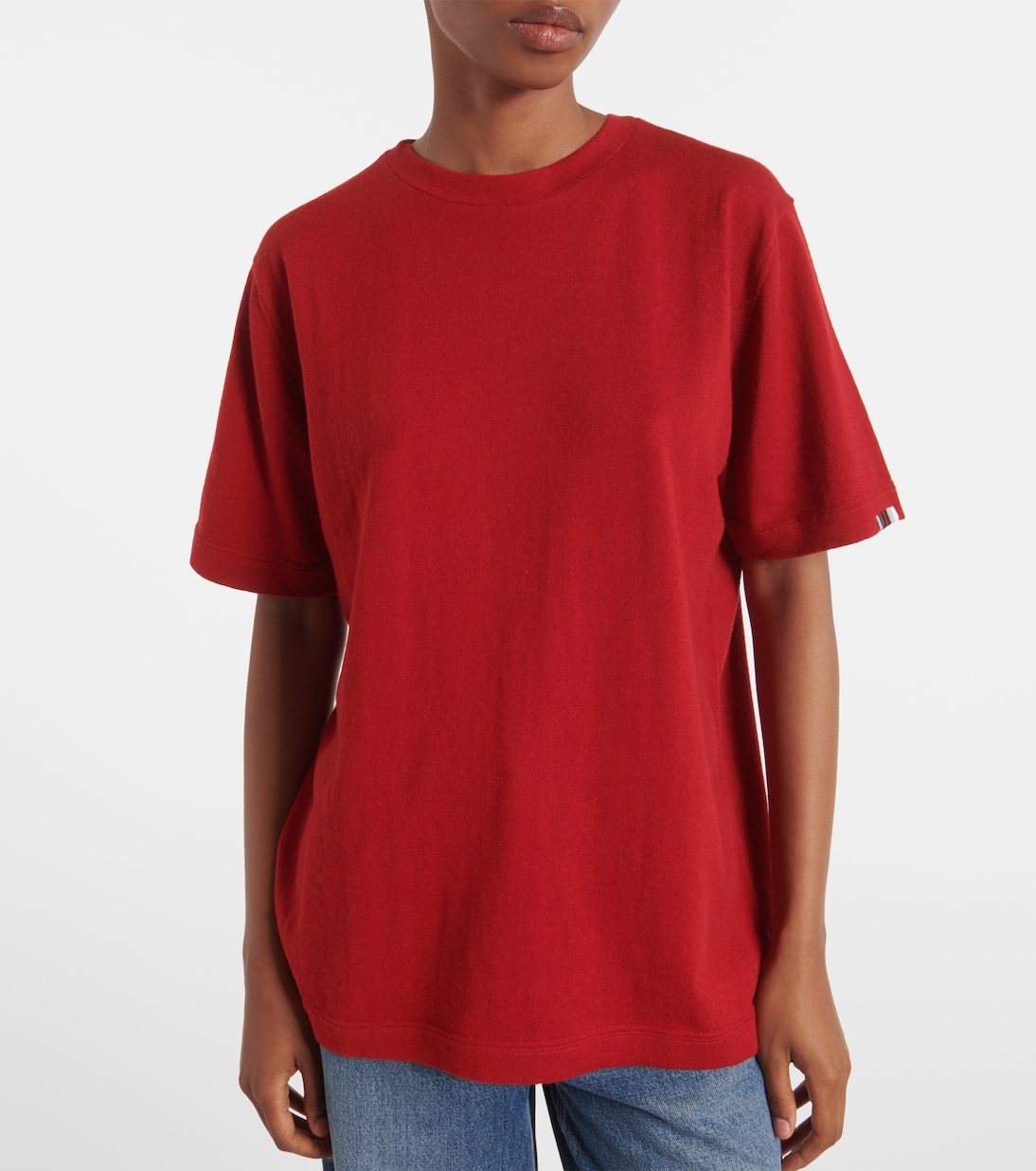 T-shirt James en coton et cachemire | Extreme Cashmere