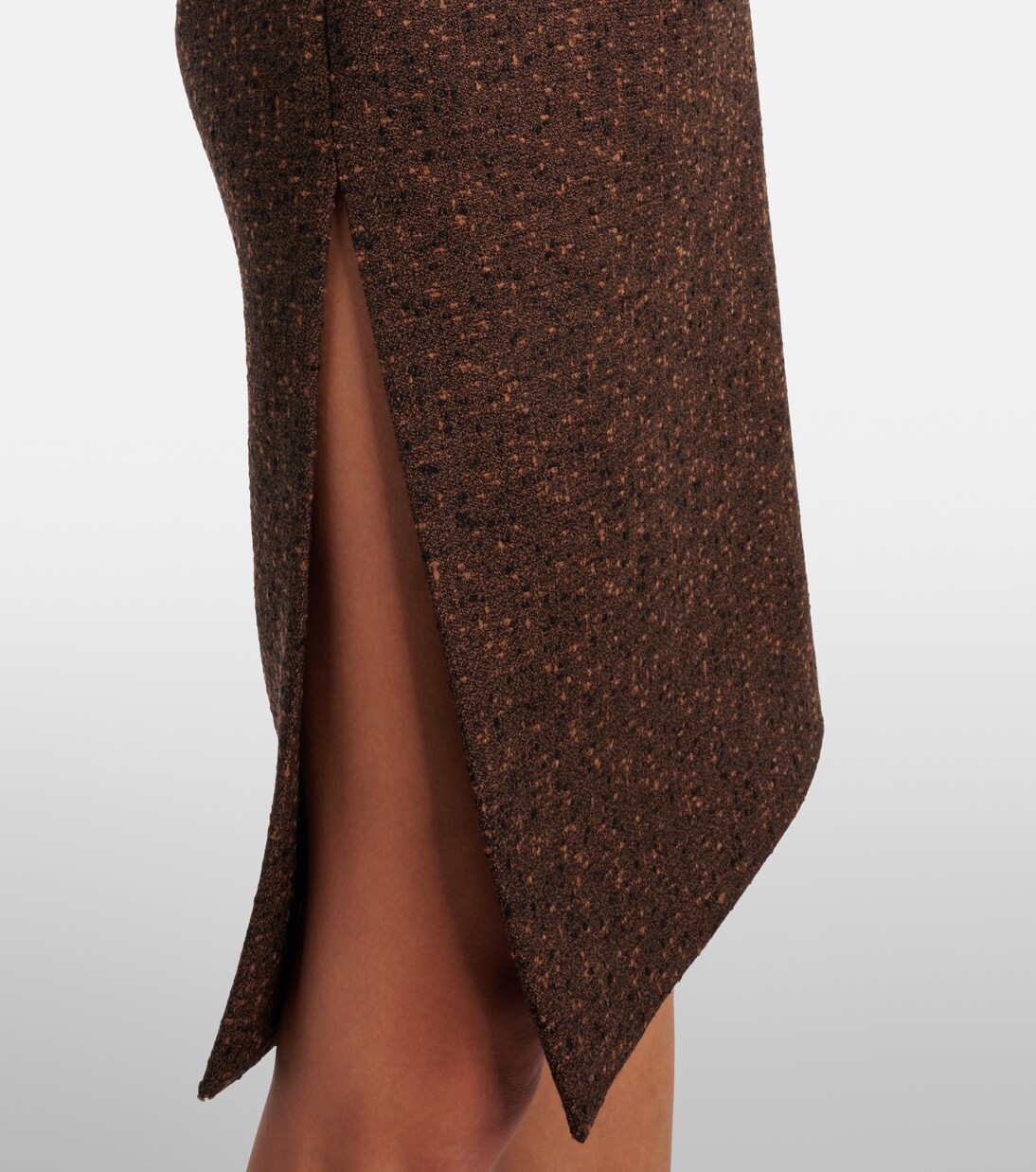Wool-blend midi skirt | Gucci