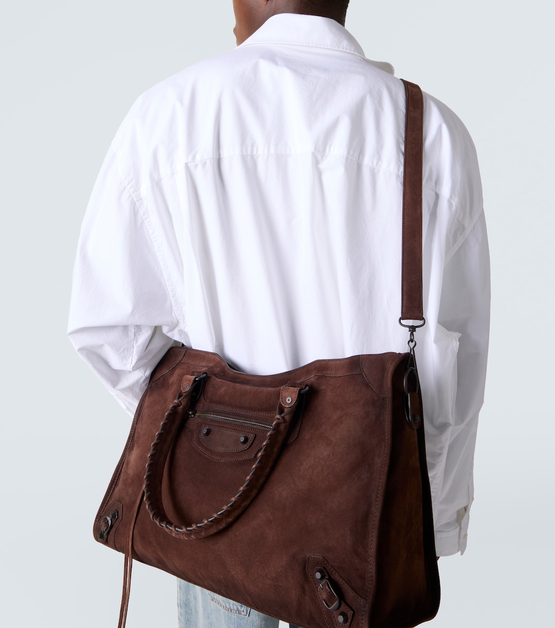 Tote Bag Le City Large aus Veloursleder | Balenciaga