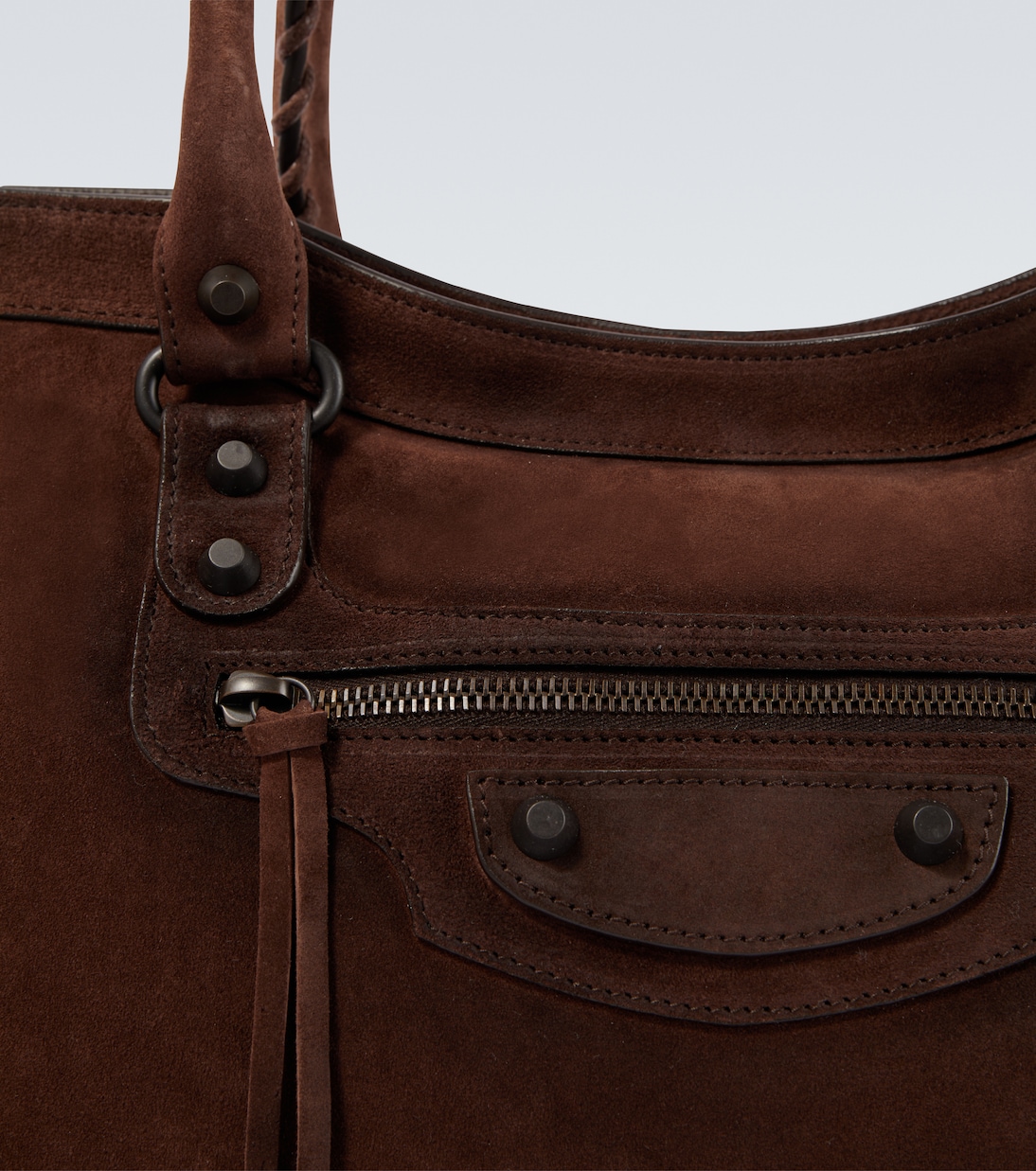 Tote Bag Le City Large aus Veloursleder | Balenciaga
