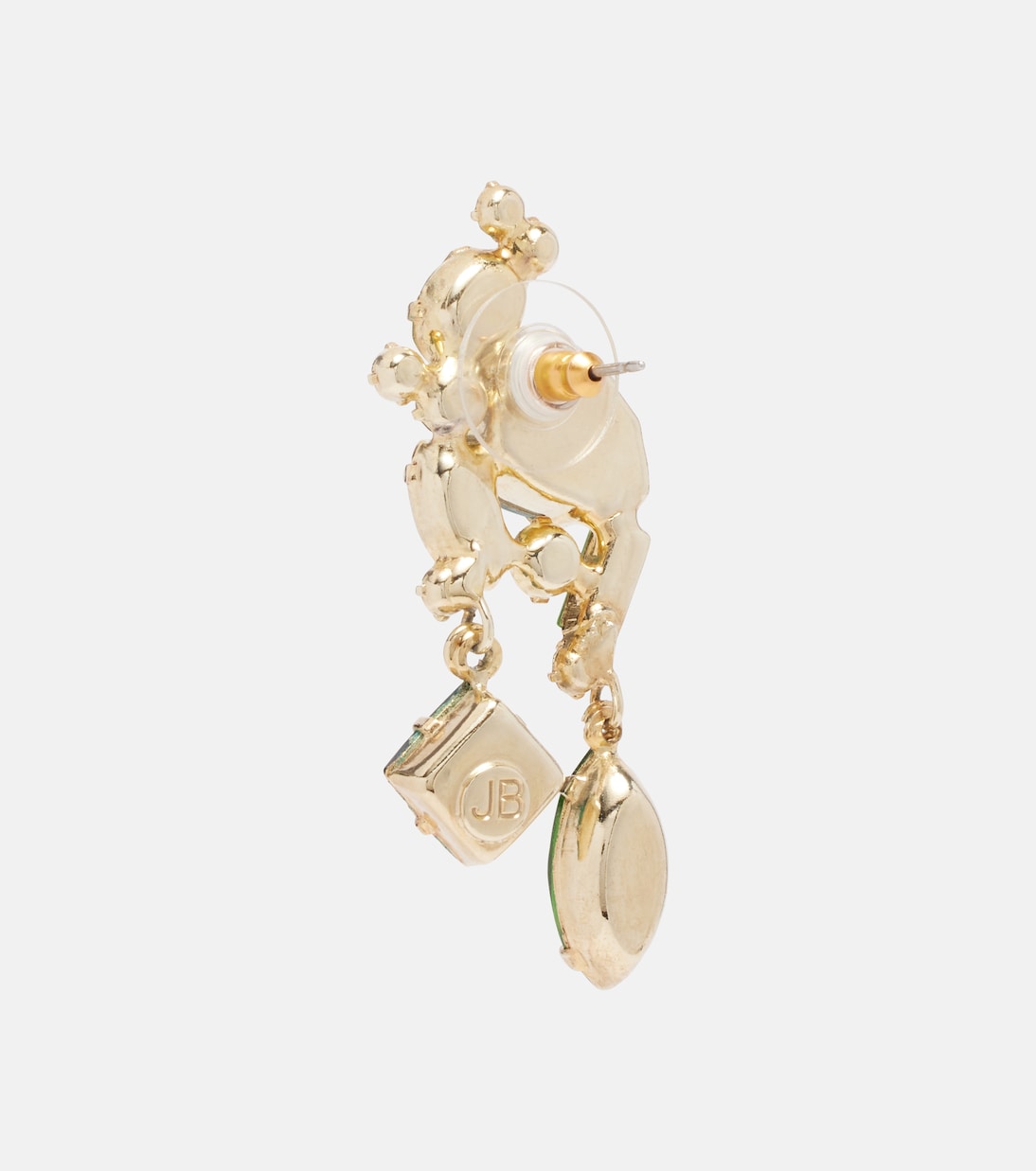 Ambra crystal-embellished drop earrings | Jennifer Behr