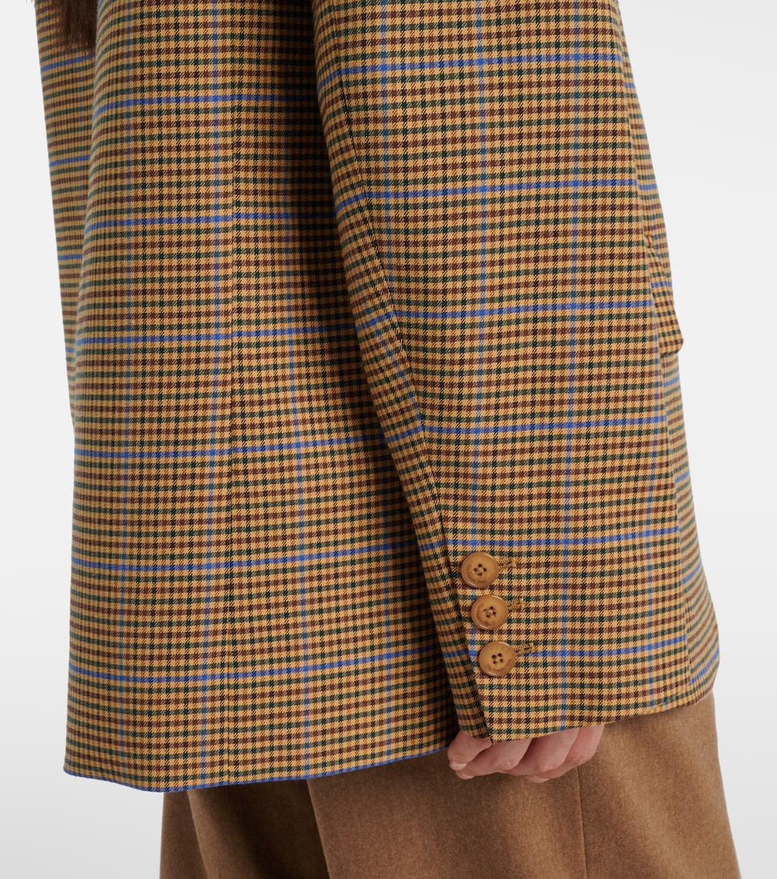 Lyra houndstooth oversized blazer | The Frankie Shop