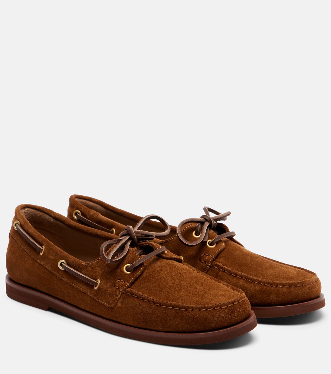 Vandee suede boat shoes | Gianvito Rossi