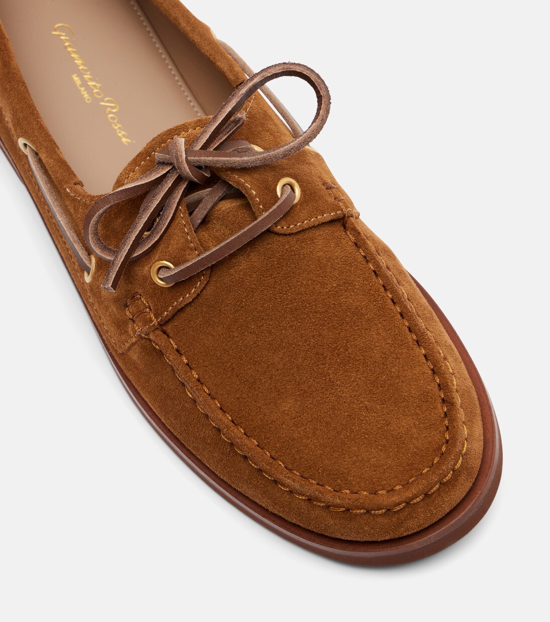 Vandee suede boat shoes | Gianvito Rossi
