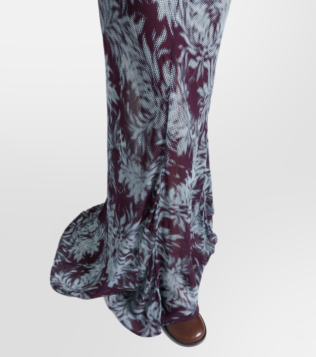 Printed chiffon gown | Dries Van Noten