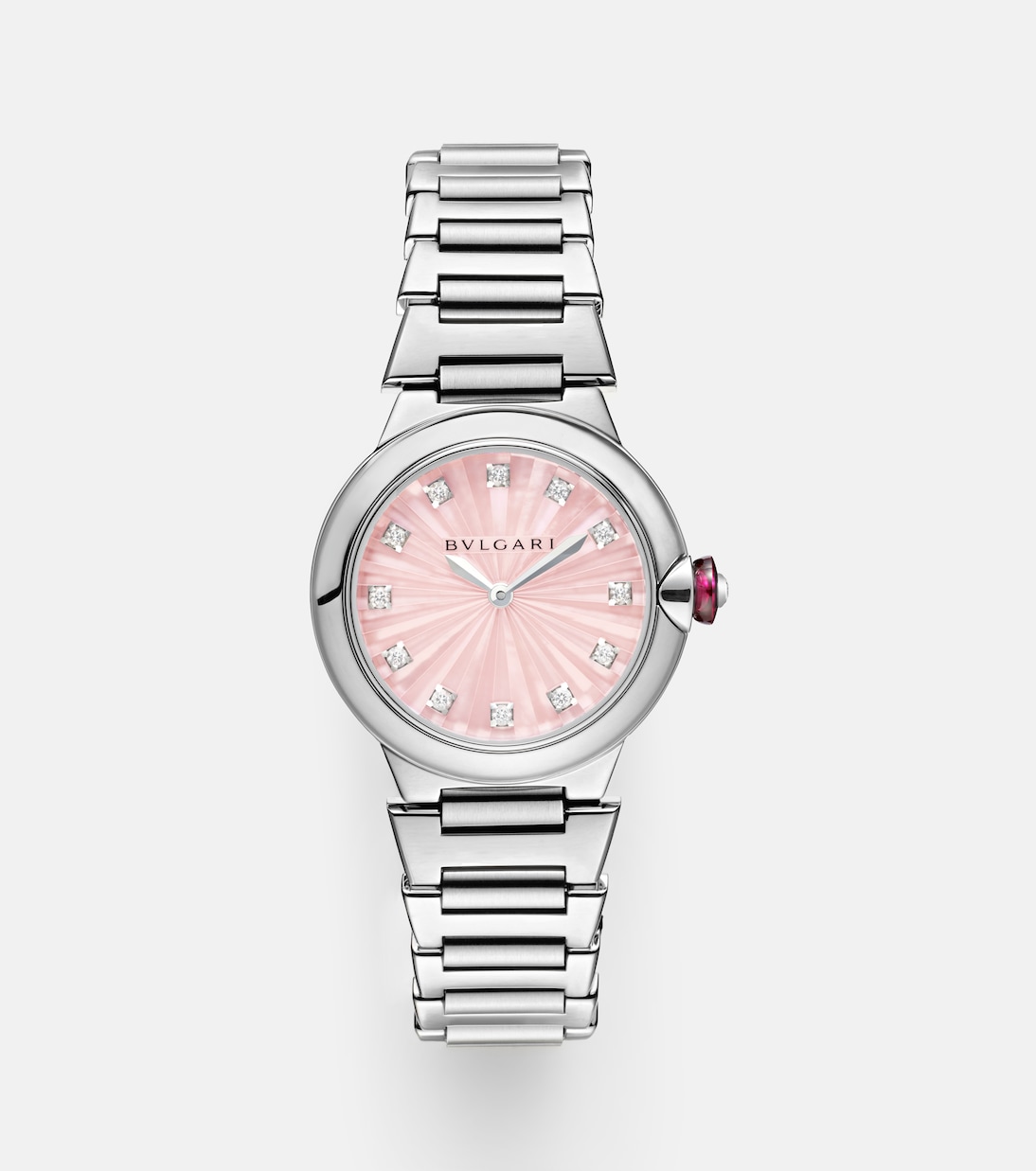 Lvcea 28mm stainless steel watch | Bvlgari