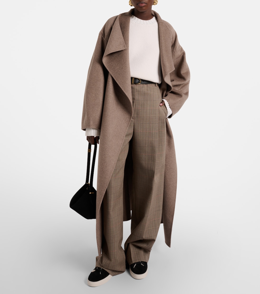 Sneakers Cassetta aus Veloursleder mit Shearling | Tod's