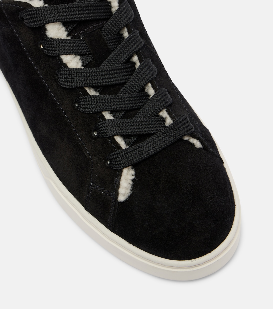 Sneakers Cassetta aus Veloursleder mit Shearling | Tod's