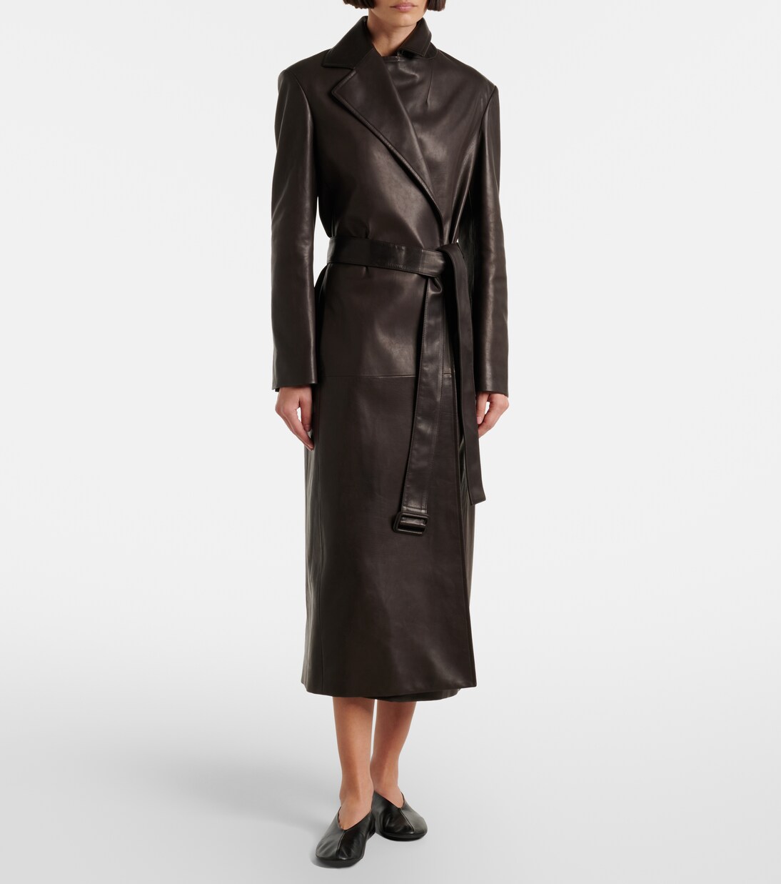 Raisa 레더 코트 | The Row