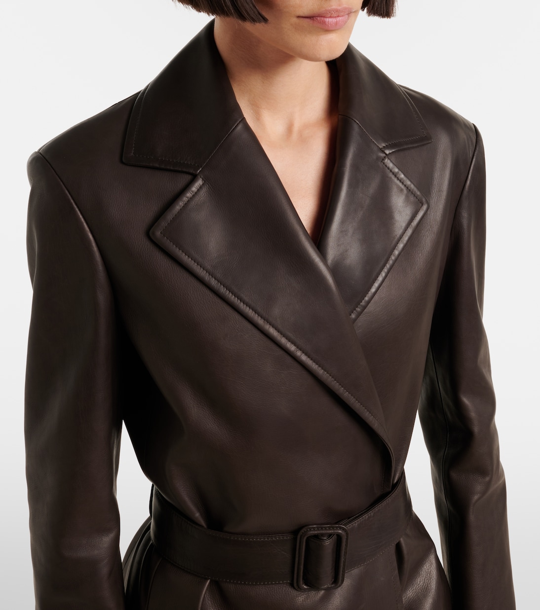 Raisa 레더 코트 | The Row