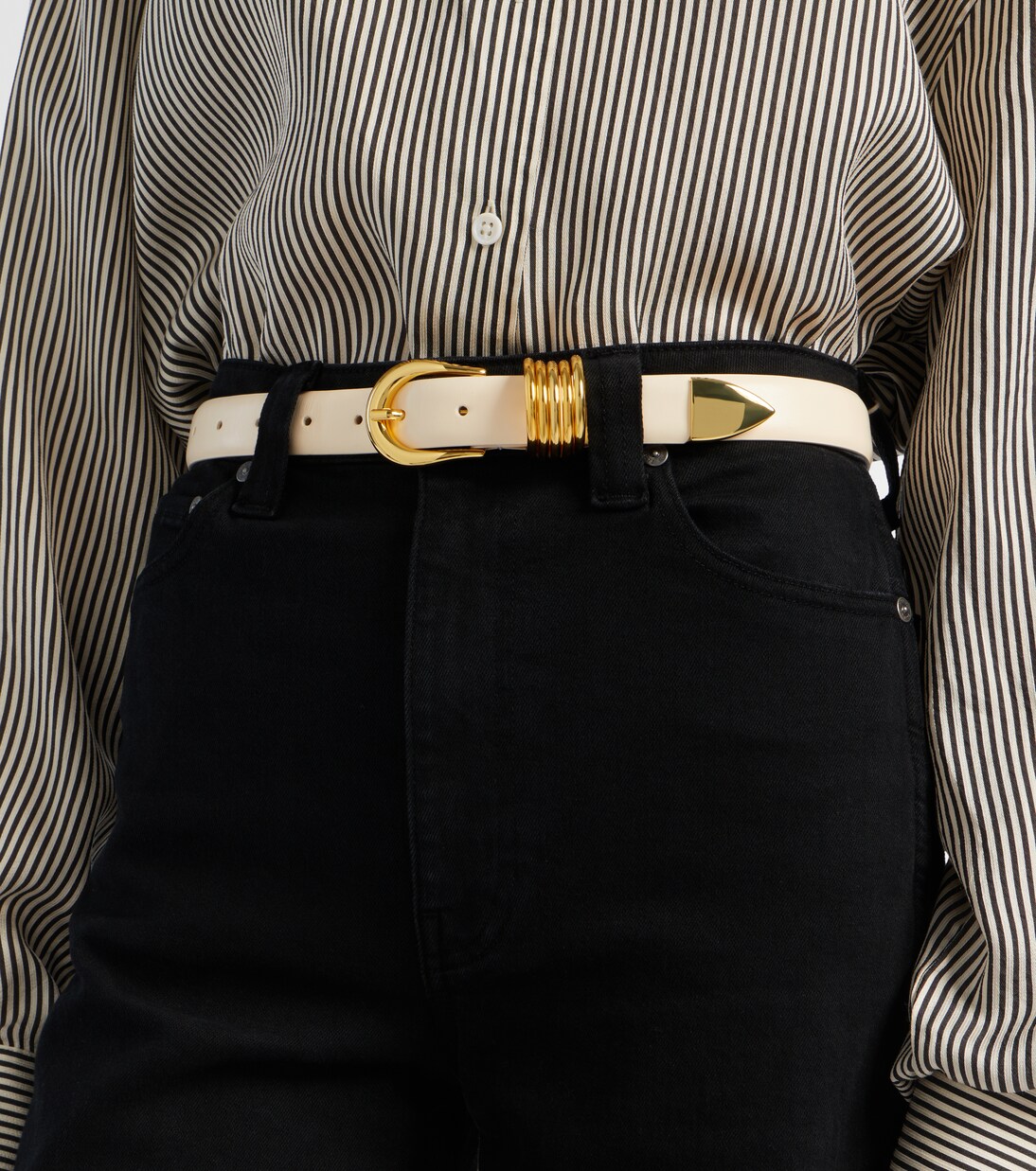 Gürtel Hollyhock aus Leder | Déhanche