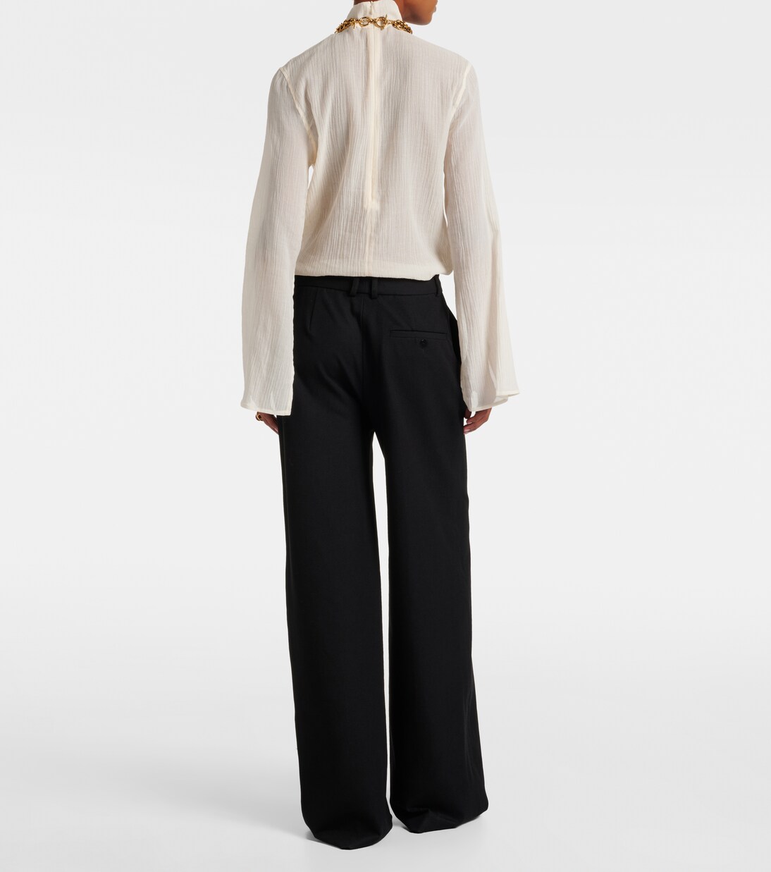 Yukio gabardine straight pants | Joseph