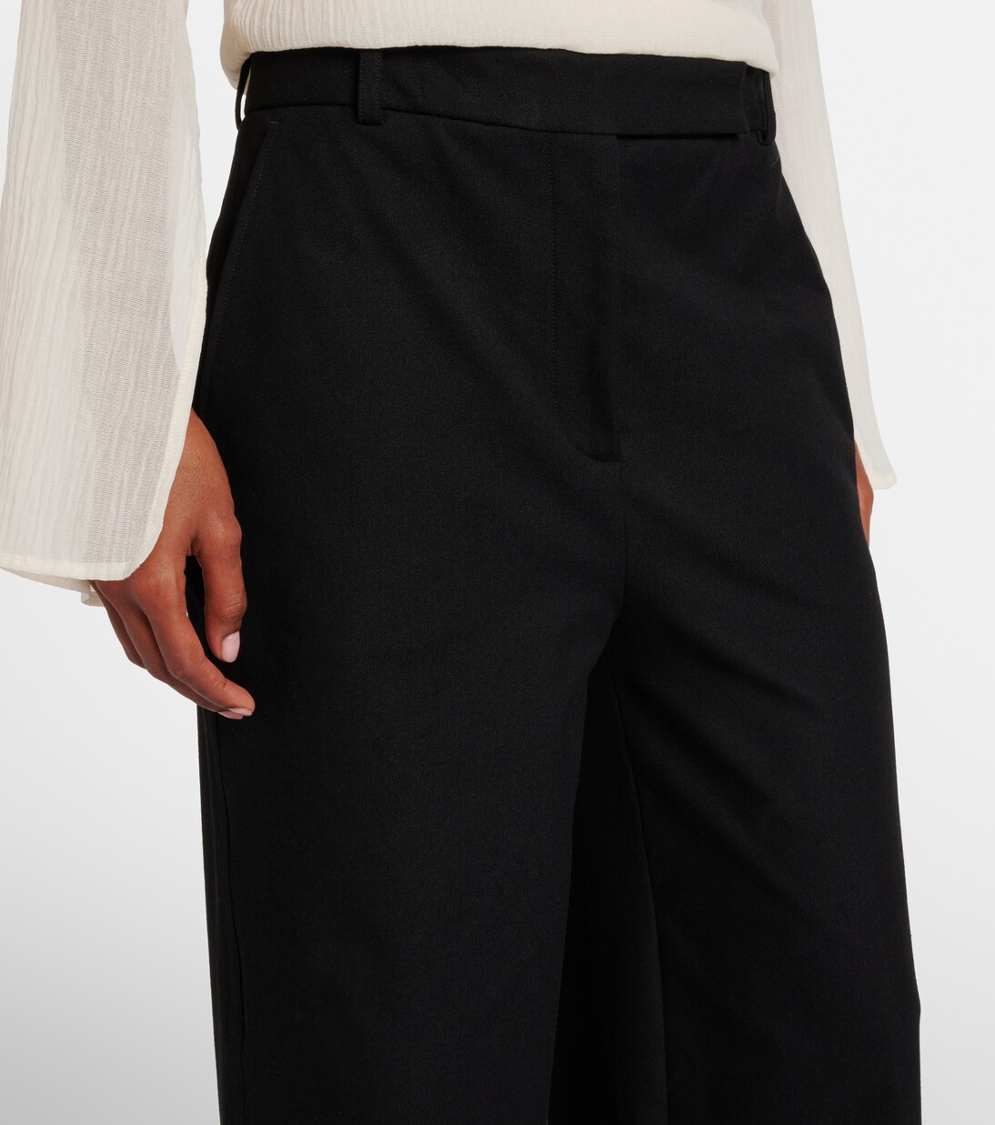 Yukio gabardine straight pants | Joseph