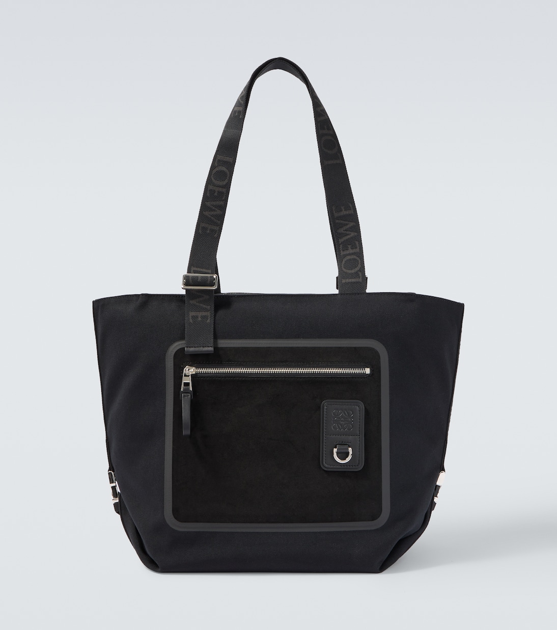 Flex Medium canvas and suede tote bag | Loewe