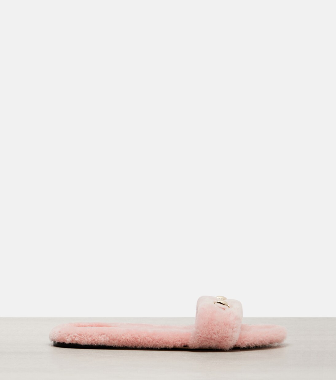 Siaga Horsebit shearling slides | Gucci