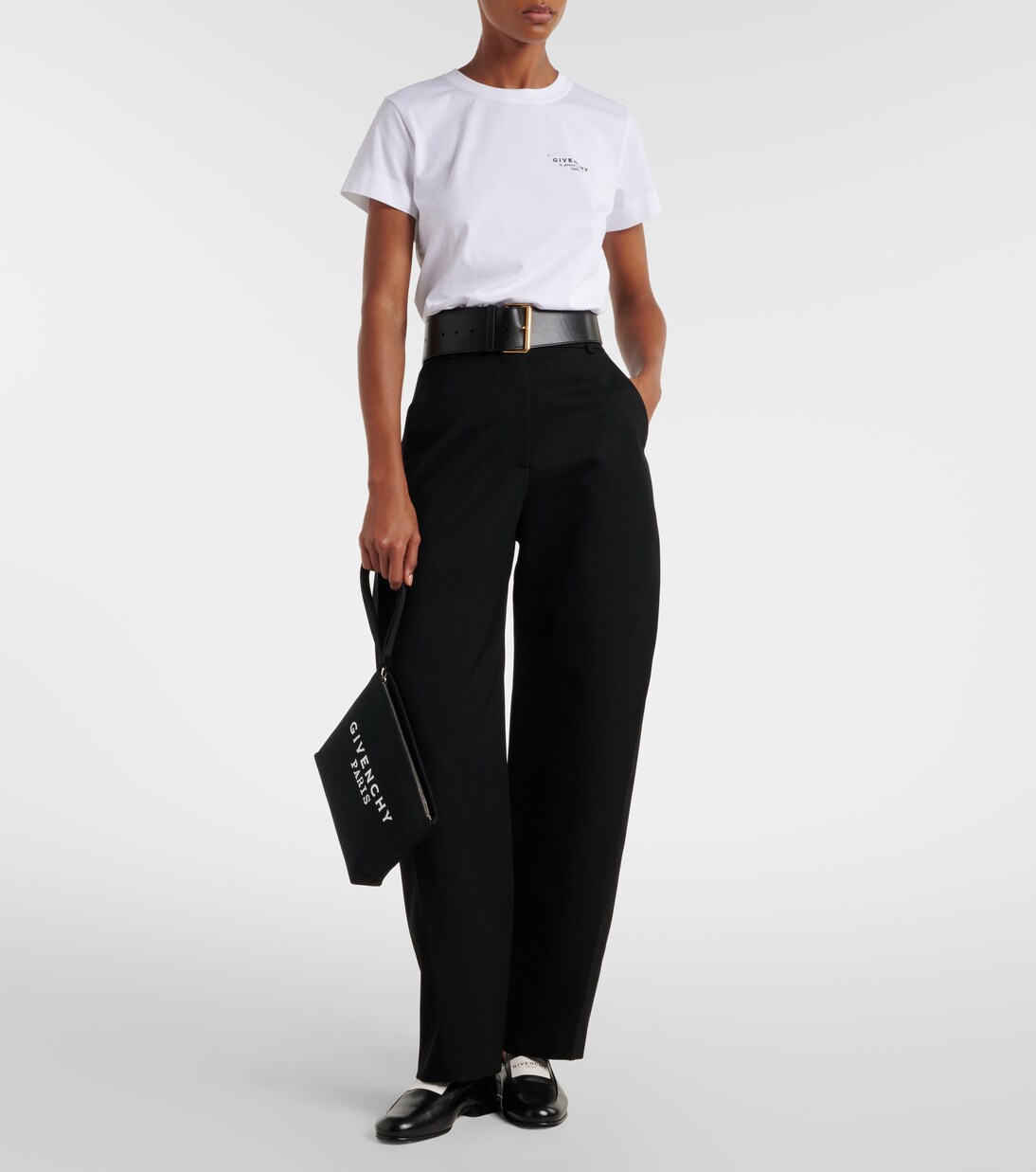 Pouch de lona con logo | Givenchy