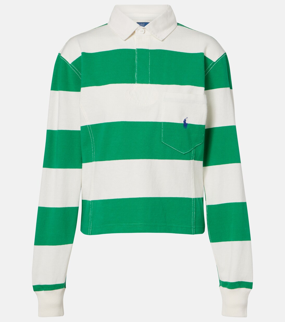 Striped cotton jersey polo shirt | Polo Ralph Lauren