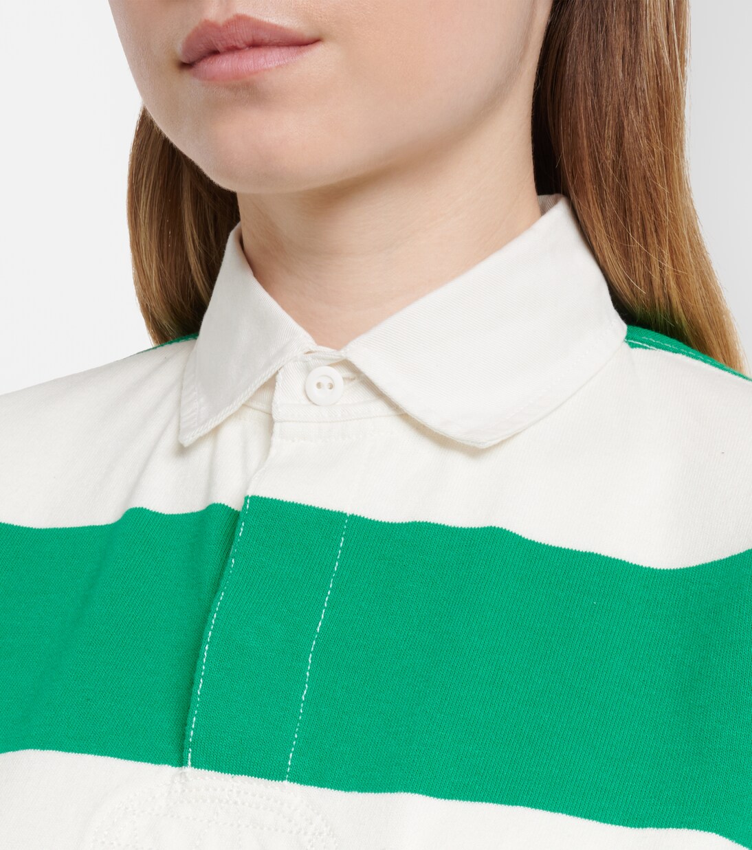 Striped cotton jersey polo shirt | Polo Ralph Lauren