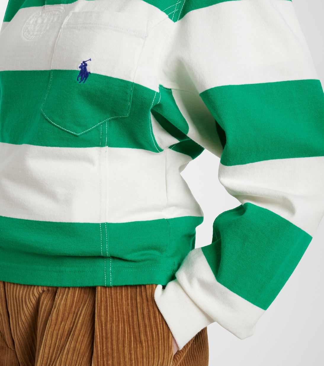 Striped cotton jersey polo shirt | Polo Ralph Lauren