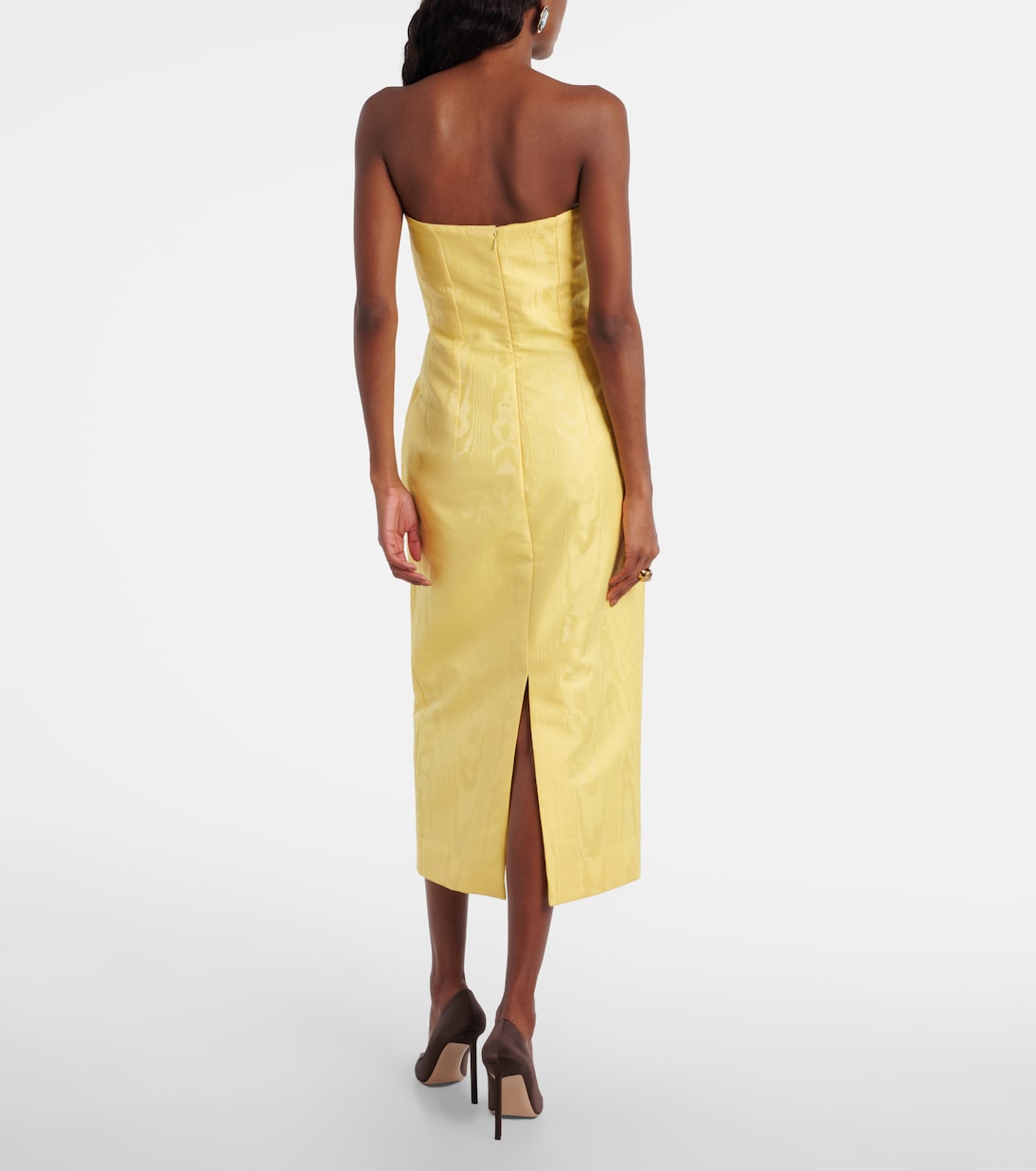 Midikleid Hailee aus Moiré | Emilia Wickstead