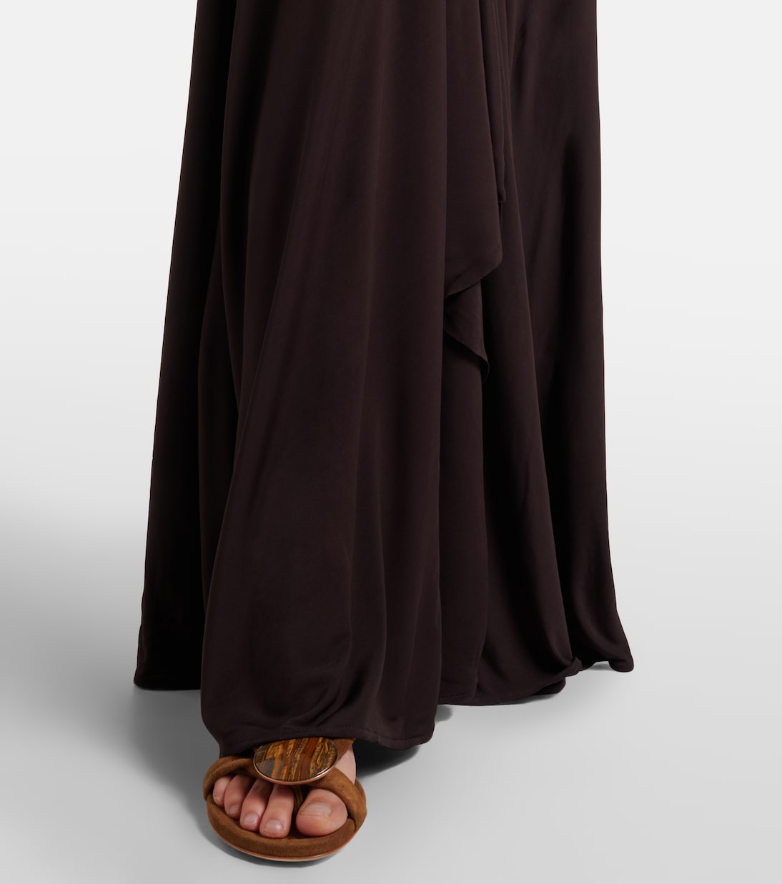 Maxikleid Stone Pin aus Jersey | Christopher Esber