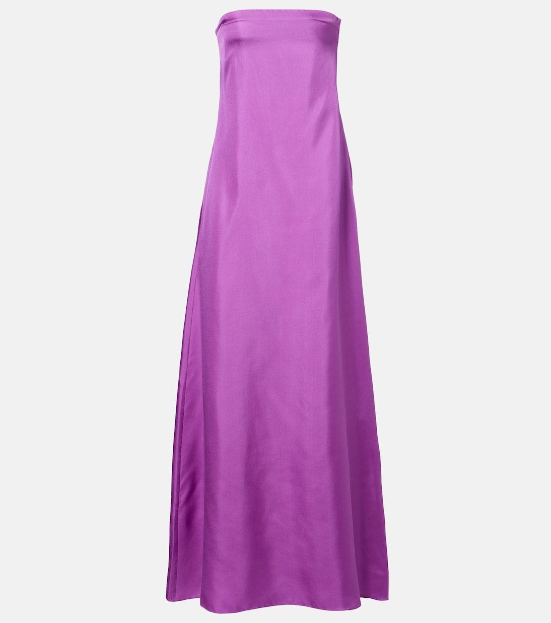 Strapless silk satin gown | Christopher Esber