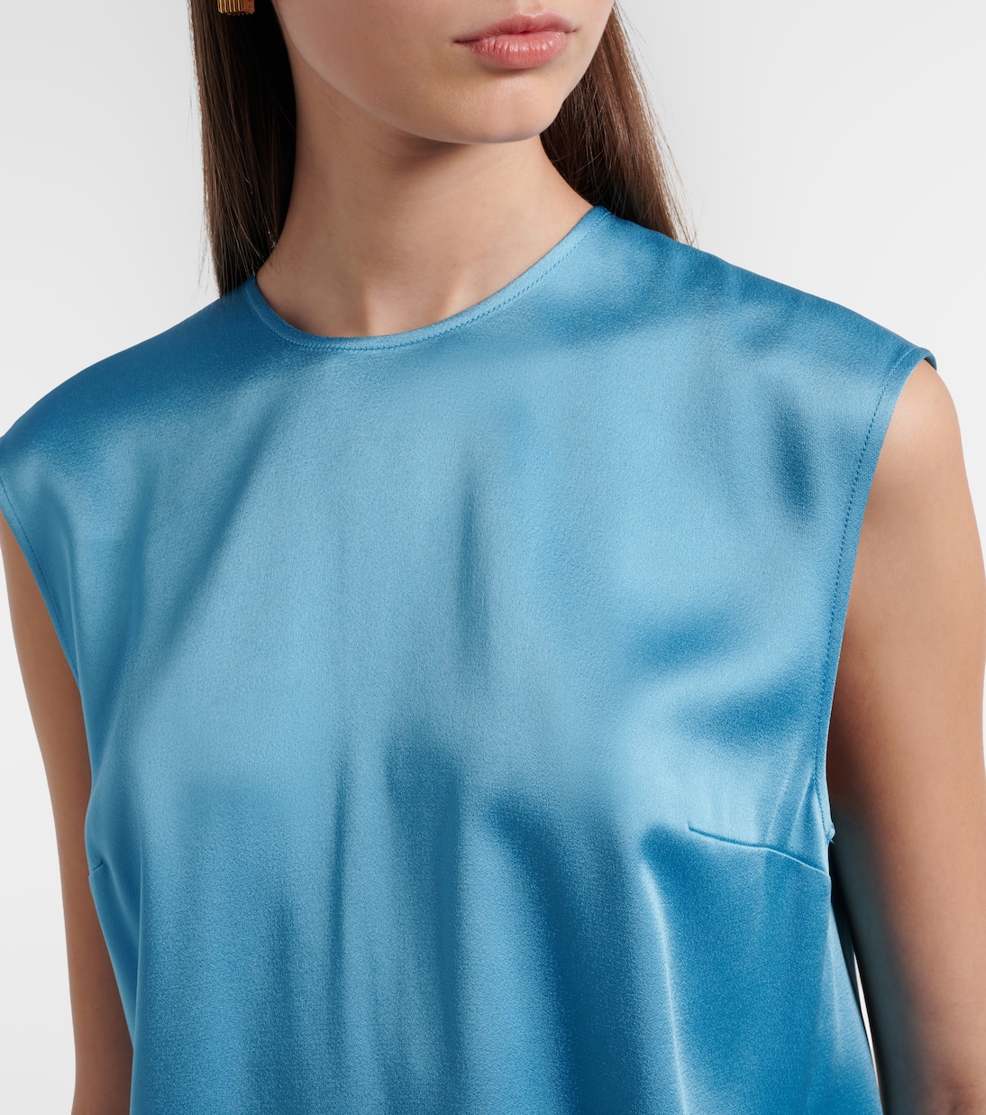 Satin top | Stella McCartney