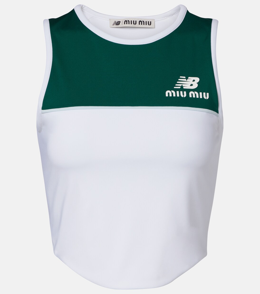 x New Balance jersey tank top | Miu Miu