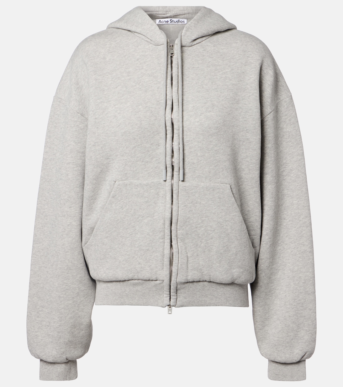 Kapuzenjacke Faye aus Baumwoll-Fleece | Acne Studios