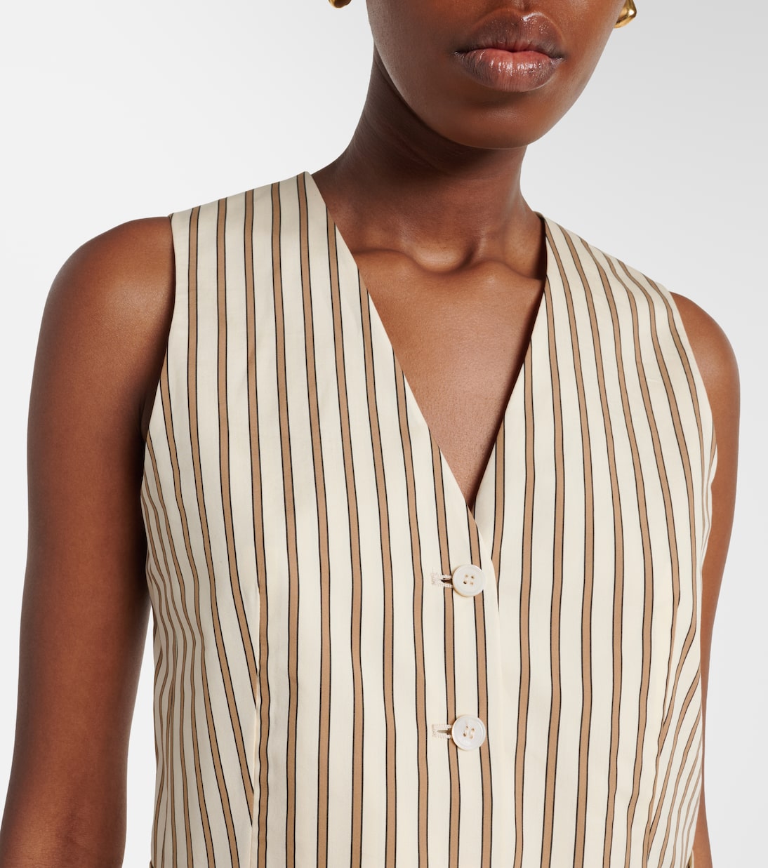 Weste Fauno aus Baumwolle und Seide | Max Mara