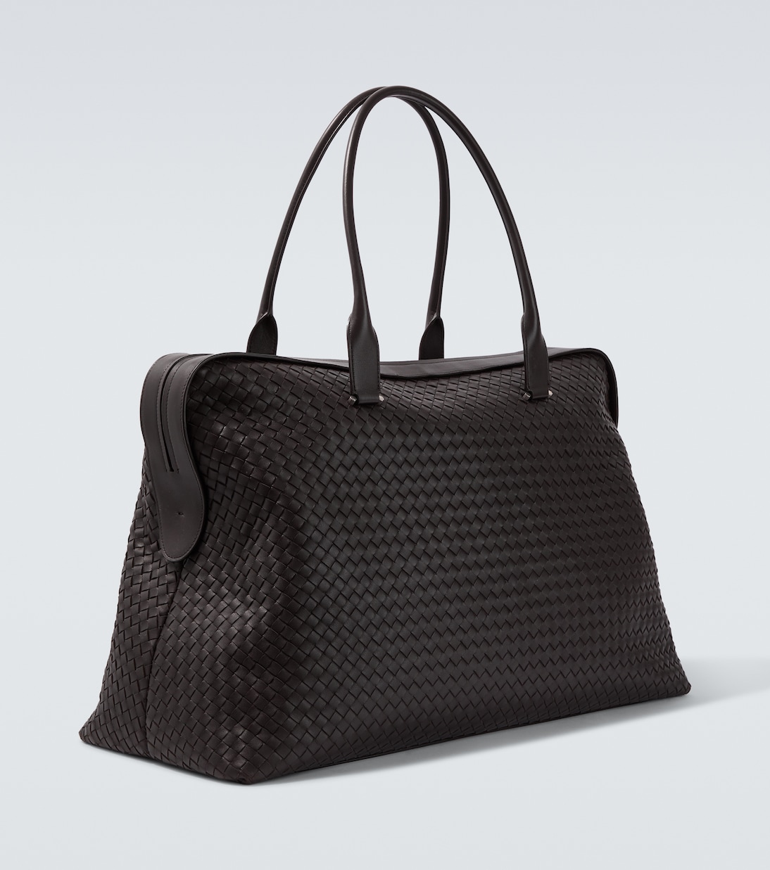 Vaporetto Large leather duffel bag | Bottega Veneta