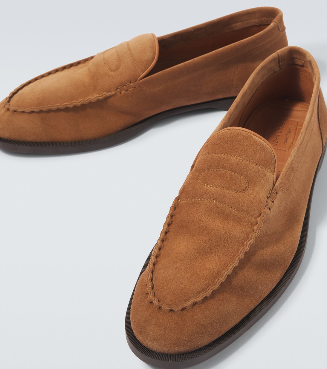 Pace suede loafers | John Lobb