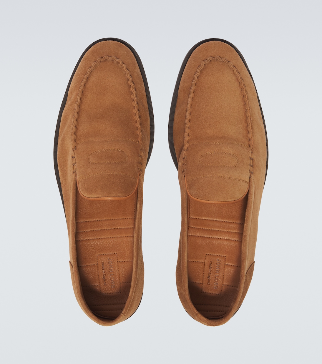 Pace suede loafers | John Lobb