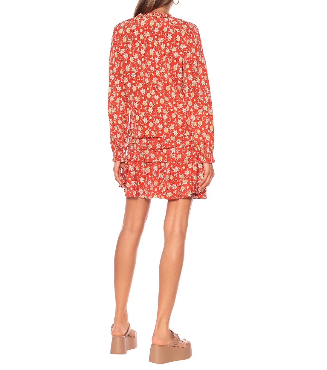 Blusa Reba a stampa in seta stretch | Veronica Beard