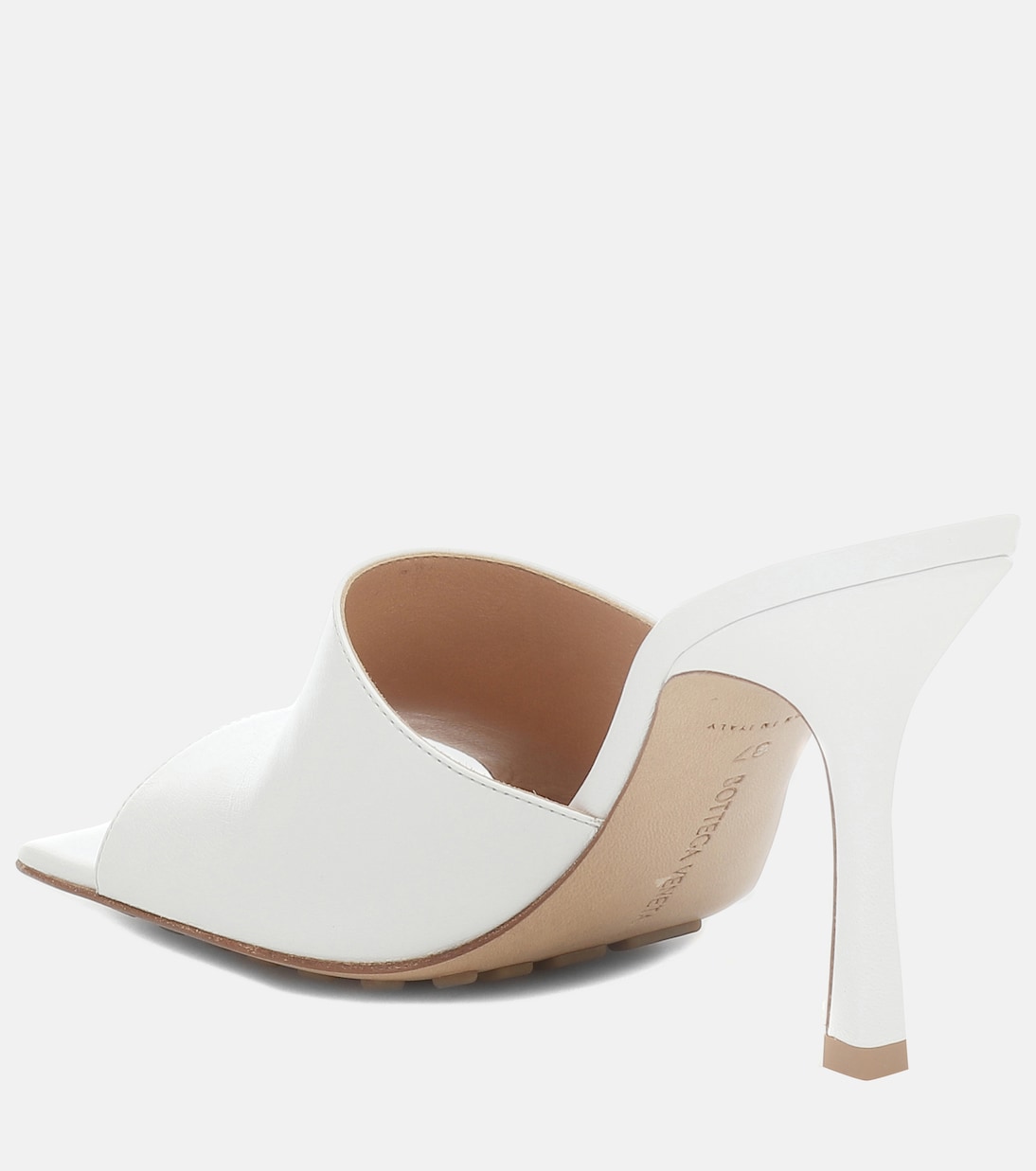 Pantoletten Stretch aus Leder | Bottega Veneta
