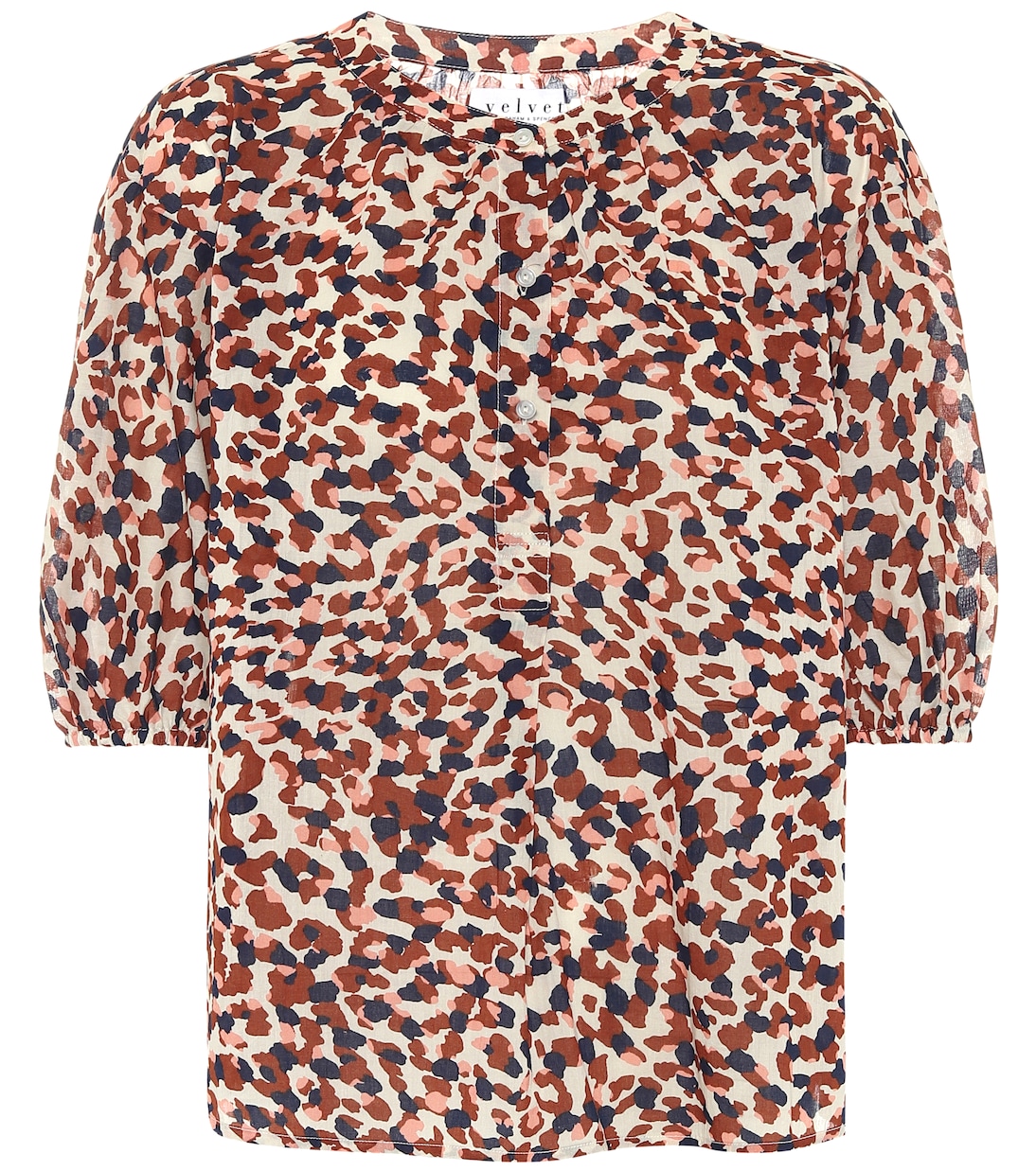 Top Albee a stampa in cotone | Velvet