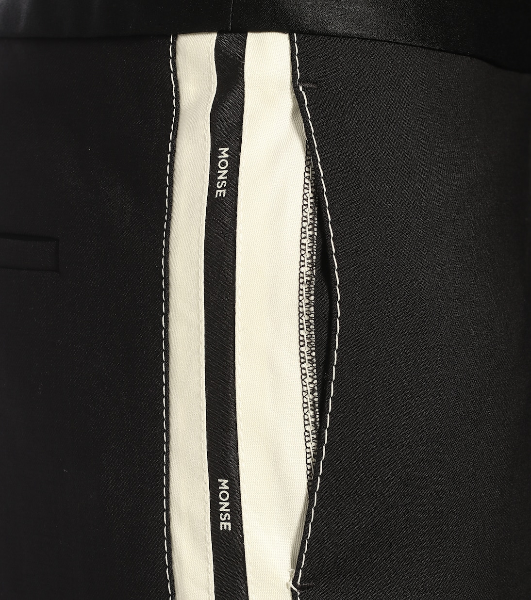 Wide-leg stretch wool pants | Monse