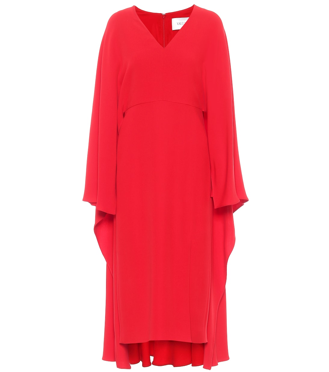 Valentino vestido midi de seda | Valentino