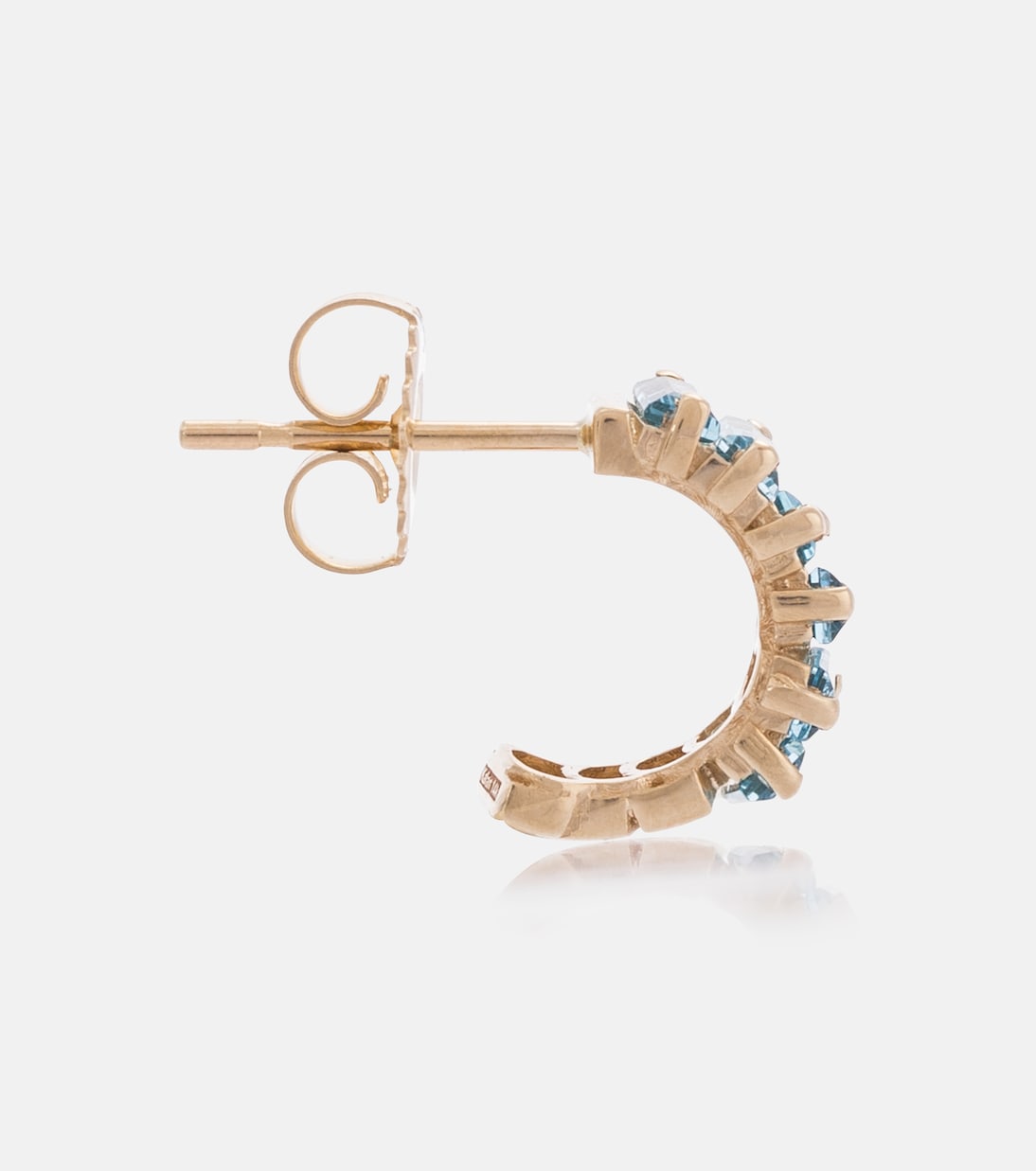 Ohrringe Gia aus 14kt Gelbgold mit Topas | Suzanne Kalan